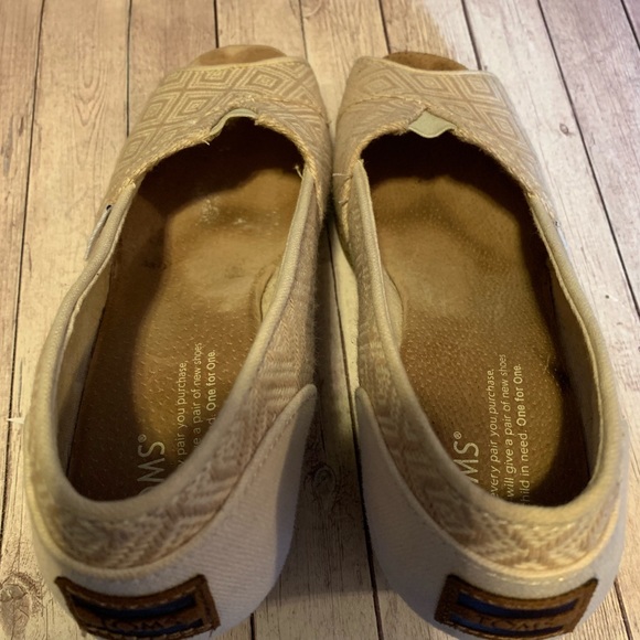 TOMS | Women’s Cork Open Toe Wedges Size 8 - Picture 5 of 8